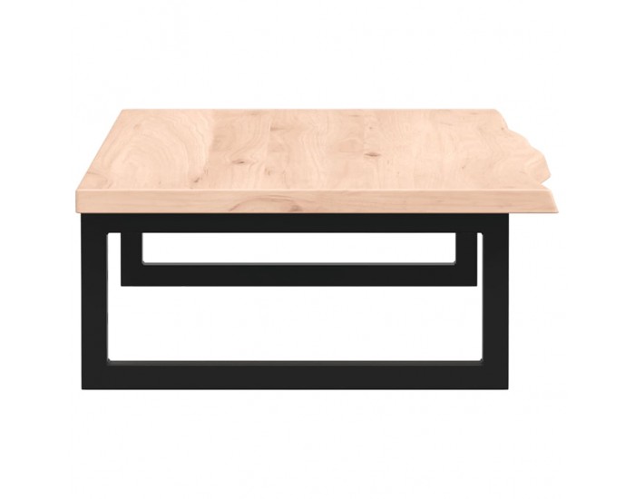 Sonata H Стенен рафт за мивка, стомана и масивно дърво дъб