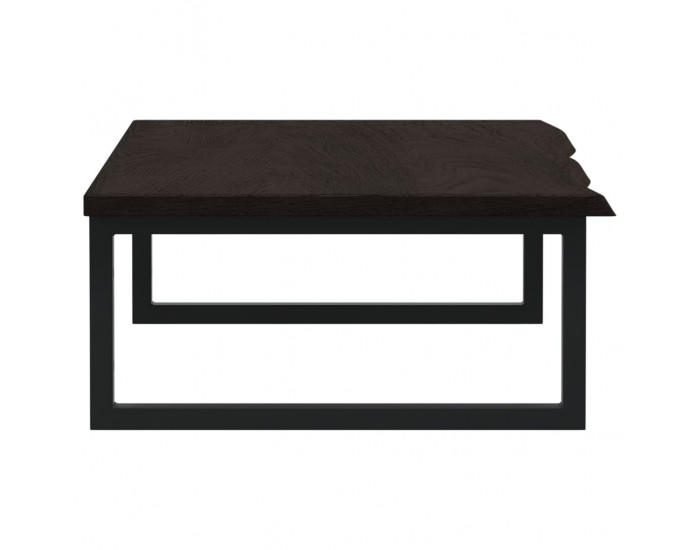 Sonata H Стенен рафт за мивка, стомана и масивно дърво дъб