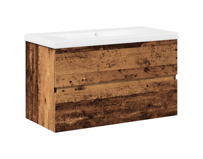Sonata H шкаф за мивка с вграден басейн Старо дърво