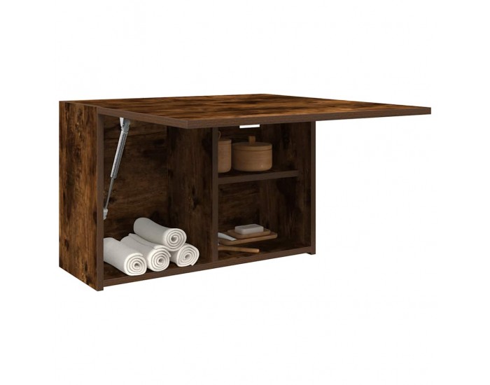 Sonata H Стенен шкаф за баня, опушен дъб, 60x25x40 см, инженерно дърво