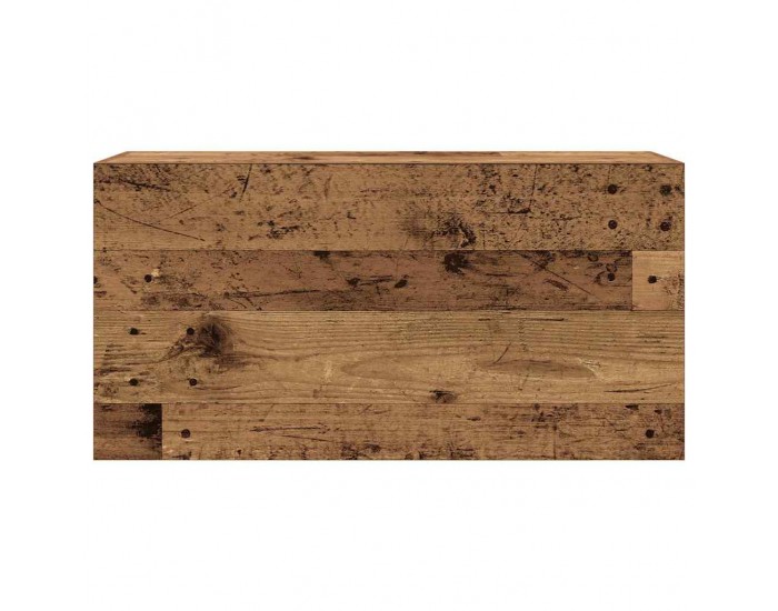 Sonata H Стенен шкаф за баня, старо дърво, 80x25x40 см, инженерно дърво