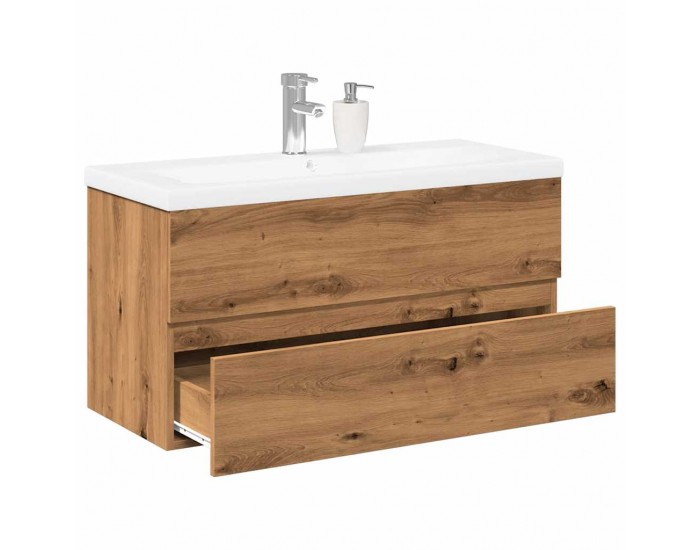 Sonata H Шкаф за мивка с вграден басейн Дъб артизан