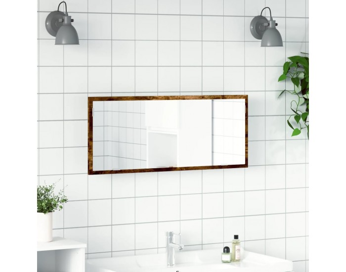 Sonata H LED огледало за баня опушен дъб 100x8,5x37 cm