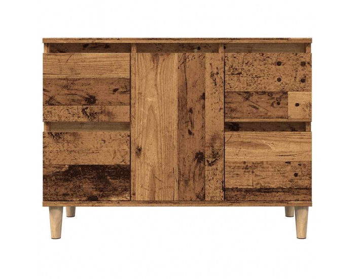 Sonata H Шкаф за мивка, старо дърво, 80x33x60 см, инженерно дърво