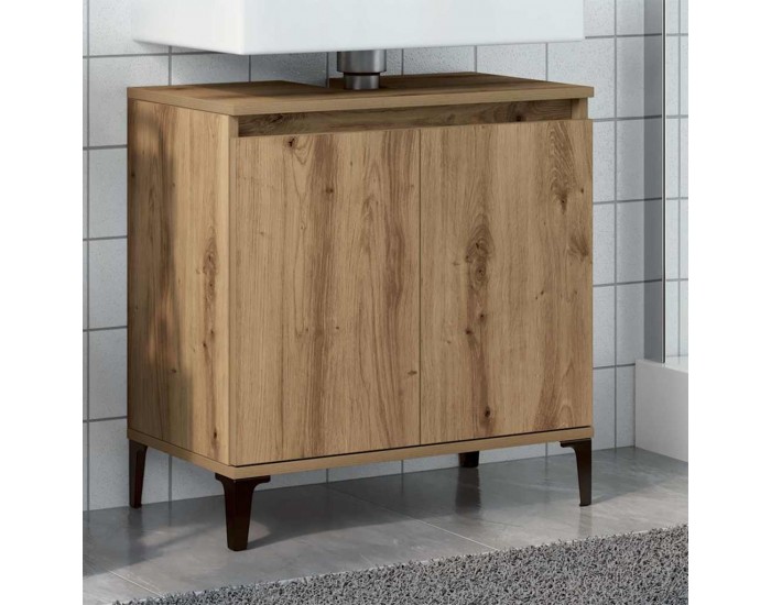 Sonata H Шкаф за мивка Artisan Oak 58x33x60 cm Инженерна дървесина