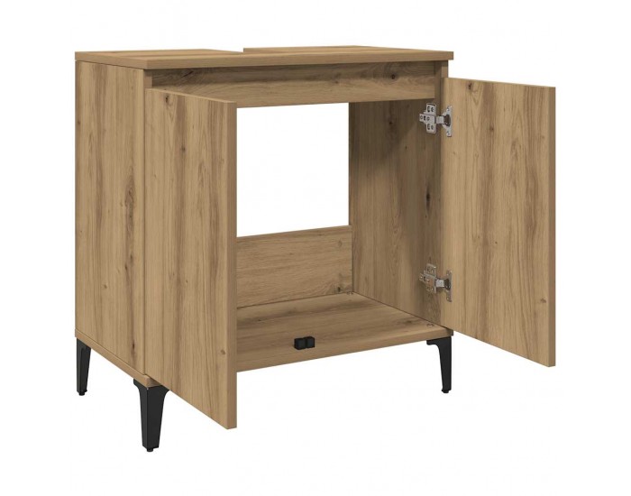 Sonata H Шкаф за мивка Artisan Oak 58x33x60 cm Инженерна дървесина