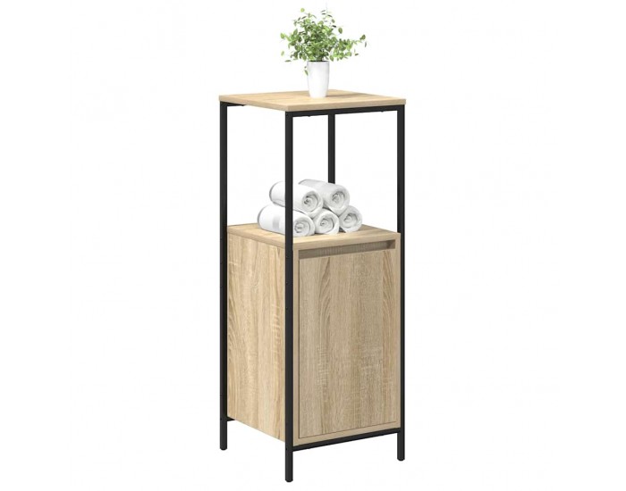 Sonata H Шкаф за баня с рафтове дъб сонома 36x35x95 cm