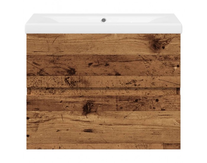 Sonata H шкаф за мивка с вграден басейн Старо дърво