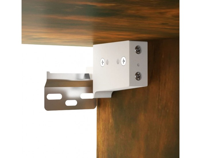 Sonata H Шкаф за мивка с вградена мивка, опушен дъб, инженерно дърво