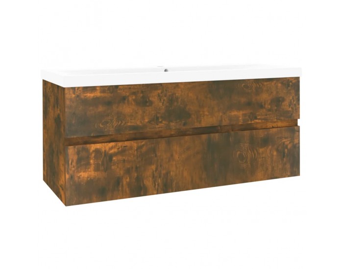 Sonata H Шкаф за мивка с вградена мивка, опушен дъб, инженерно дърво