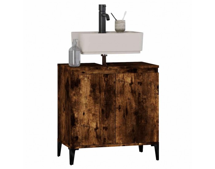 Sonata H Шкаф за мивка, опушен дъб, 58x33x60 см, инженерно дърво