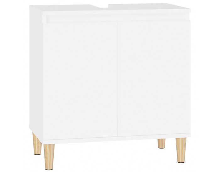 Sonata H Шкаф за мивка, бял, 58x33x60 см, инженерно дърво