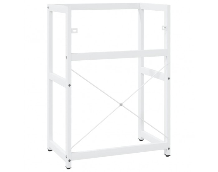 Sonata H Рамка за мивка за баня, бяла, 59x38x83 см, желязо