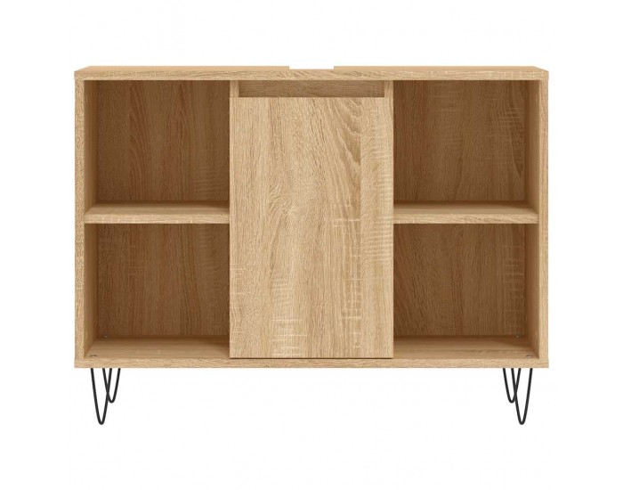 Sonata H Шкаф за баня, дъб сонома, 80x33x60 см, инженерно дърво