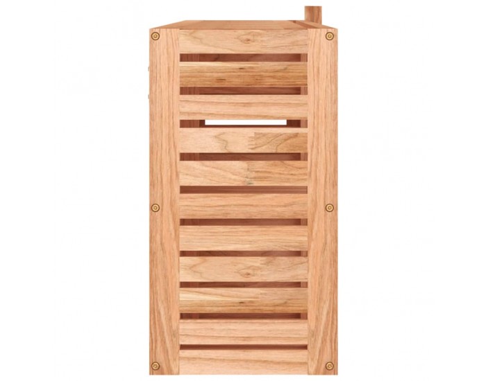 Sonata H Шкаф с огледало 80x17x34 см орехово дърво масив