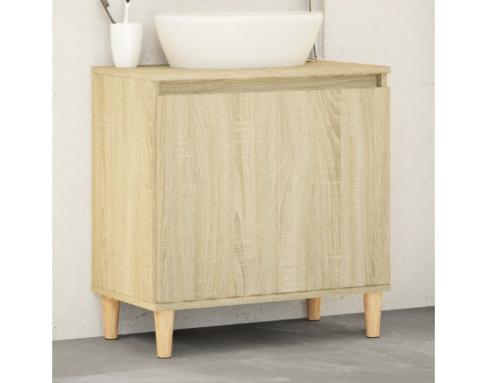 Sonata H Шкаф за мивка, дъб сонома, 58x33x60 см, инженерно дърво