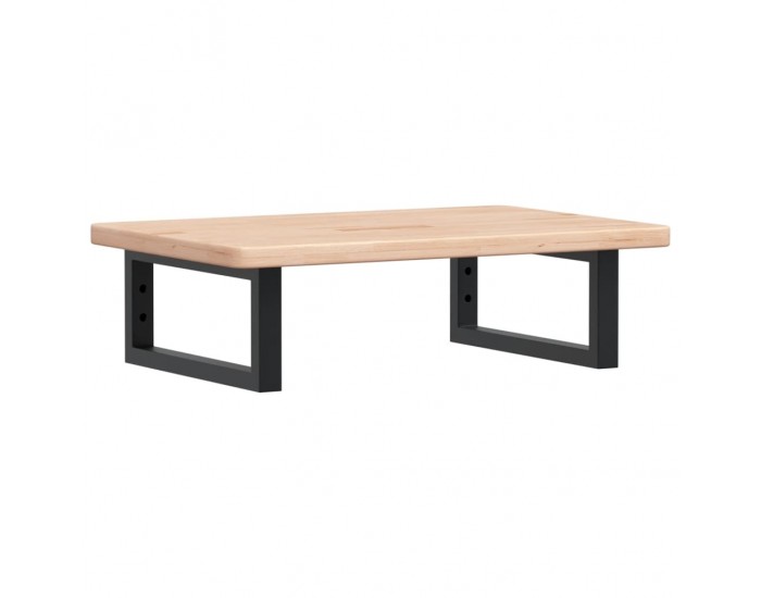 Sonata H Стенен рафт за мивка, стомана и масивно дърво дъб