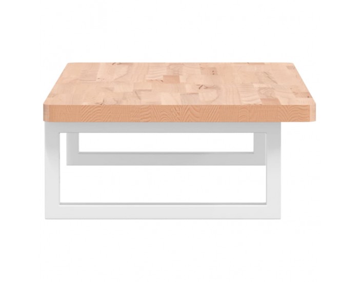 Sonata H Стенен рафт за мивка, стомана и масивно дърво бук