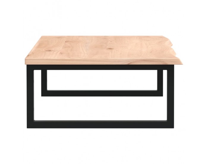 Sonata H Стенен рафт за мивка, стомана и масивно дърво дъб