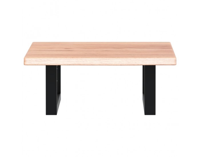 Sonata H Стенен рафт за мивка, стомана и масивно дърво дъб