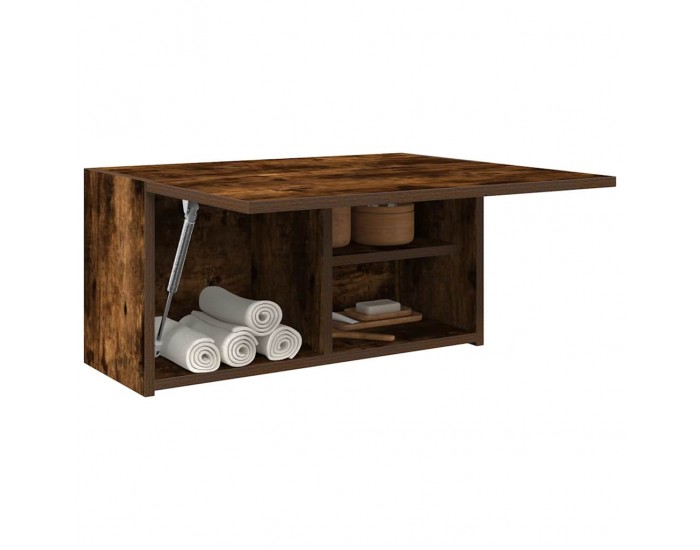 Sonata H Стенен шкаф за баня, опушен дъб, 60x25x30 см, инженерно дърво