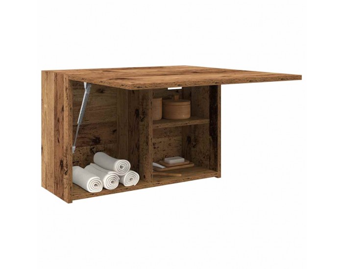 Sonata H Стенен шкаф за баня, старо дърво, 60x25x40 см, инженерно дърво