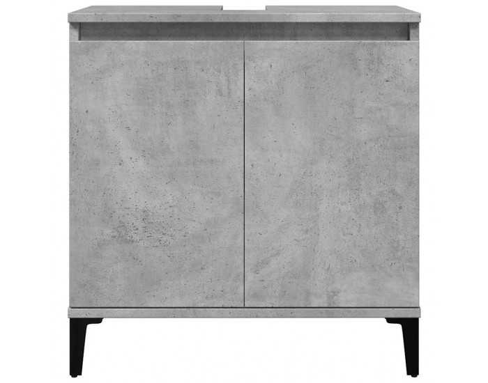 Sonata H Шкаф за мивка, бетонно сиво, 58x33x60 см, инженерно дърво