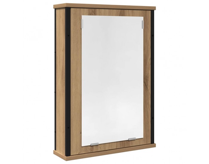 Sonata H Огледален шкаф за баня 42x12x60 cm Инженерна дървесина