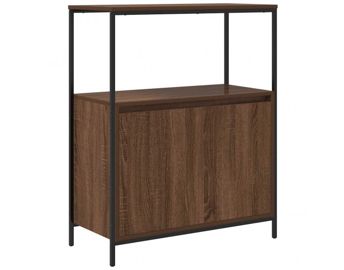 Sonata H Шкаф за баня с рафтове кафяв дъб 76,5x35x95 cm