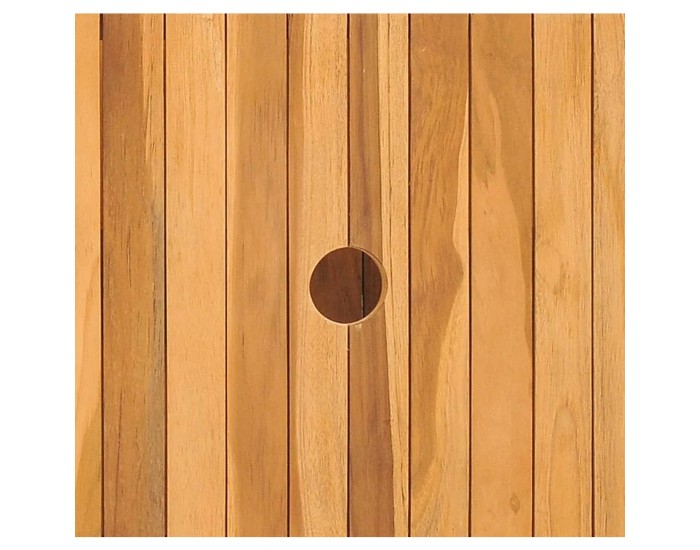 Sonata H Долен шкаф за баня с 2 рафта 74x45x75 см масивно дърво