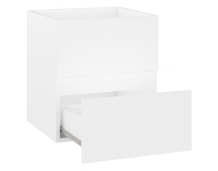 Sonata H Шкаф за баня с вградена мивка, бял, ПДЧ