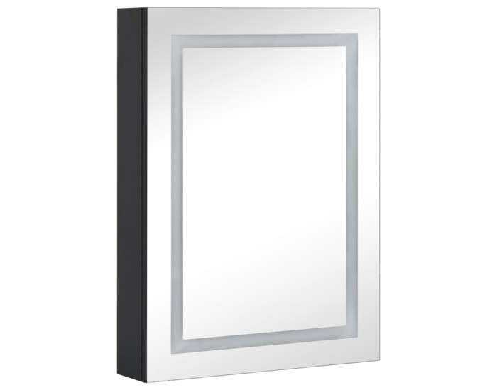 Sonata H LED шкаф с огледало за баня, 50x13x70 см