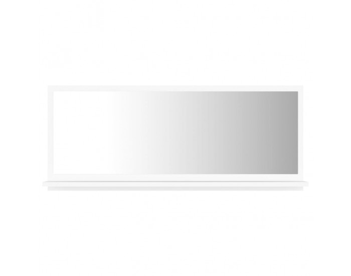 Sonata H Огледало за баня, бяло, 90x10,5x37 см, ПДЧ