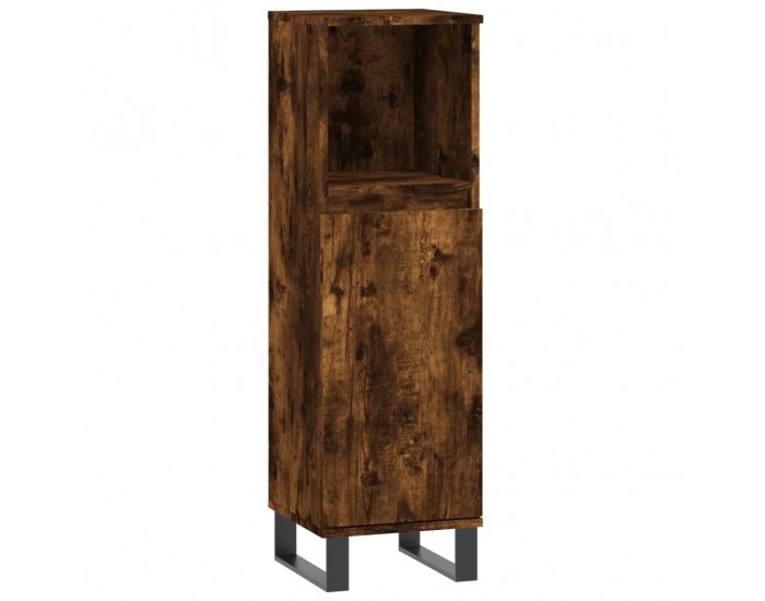 Sonata H Шкаф за баня, опушен дъб, 30x30x100 см, инженерно дърво