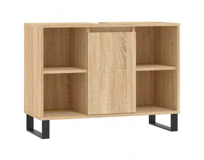 Sonata H Шкаф за баня, дъб сонома, 80x33x60 см, инженерно дърво