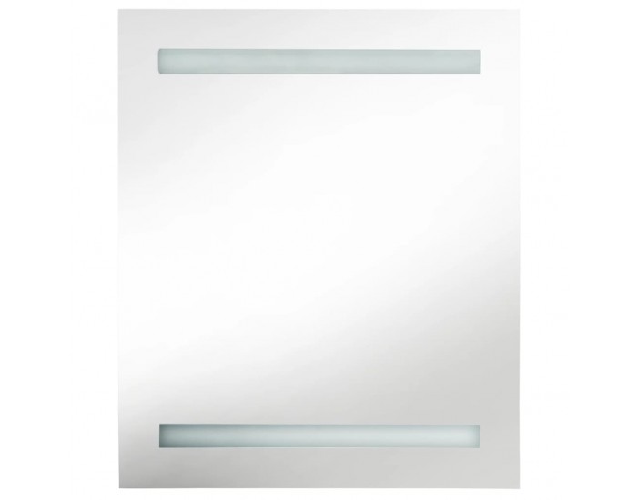 Sonata H LED шкаф с огледало за баня, бетонно сив, 50x14x60 см