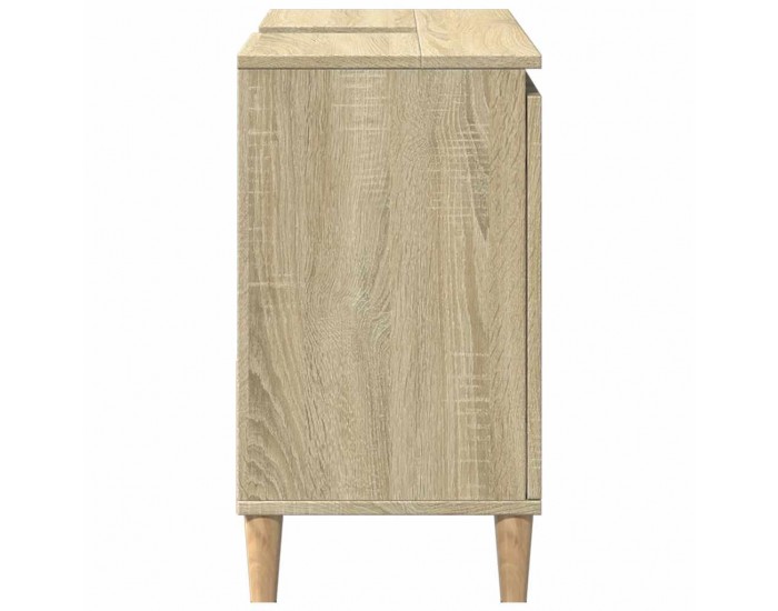 Sonata H Шкаф за баня, сонома дъб, 65x33x60 см, инженерно дърво