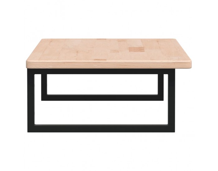 Sonata H Стенен рафт за мивка, стомана и масивно дърво дъб