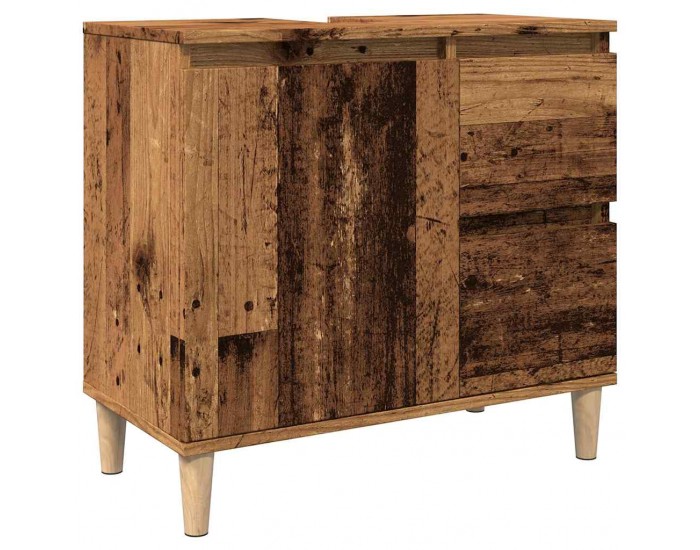 Sonata H Шкаф за мивка, старо дърво, 65x33x60 см, инженерно дърво