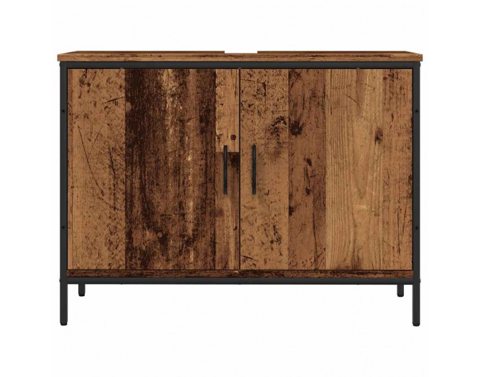 Sonata H Шкаф за мивка, старо дърво, 80x30x60 см, инженерно дърво