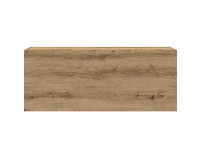 Sonata H Стенен шкаф за баня, дъб артизан, 100x25x40 см, инженерно дърво