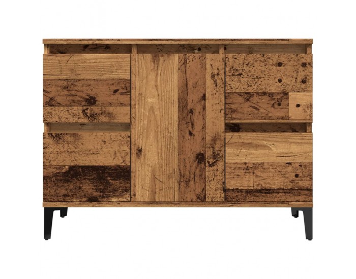 Sonata H Шкаф за мивка, старо дърво, 80x33x60 см, инженерно дърво