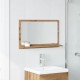 Sonata H Огледален шкаф за баня 60x11x37 cm Инженерна дървесина