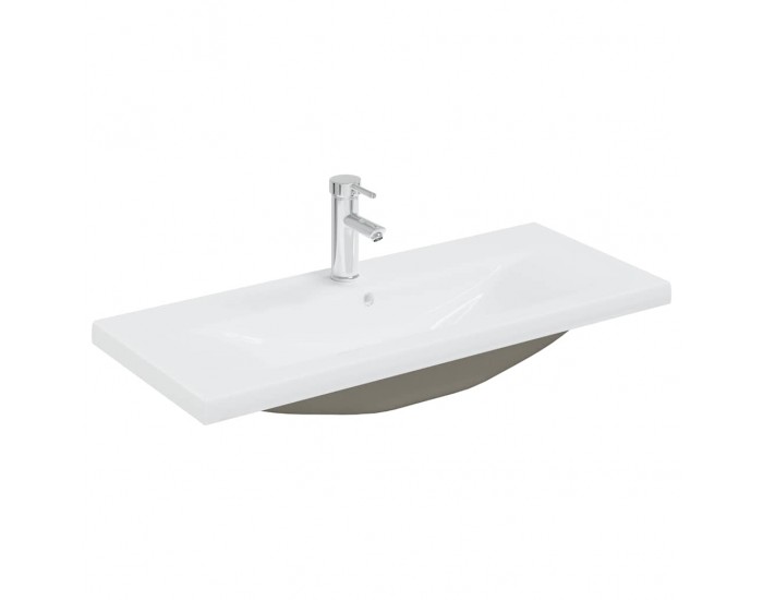 Sonata H Шкаф за мивка с вграден умивалник и смесител Дъб артизан