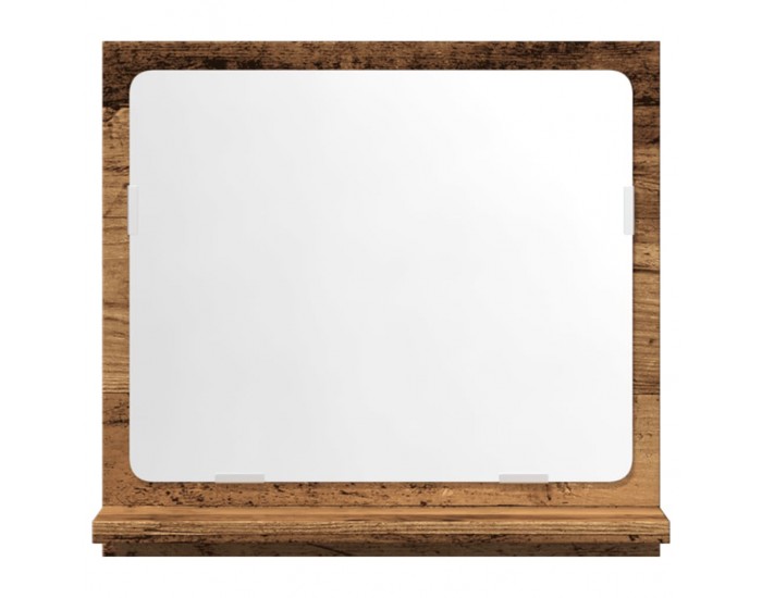 Sonata H Огледален шкаф за баня от старо дърво 40x11x37 cm