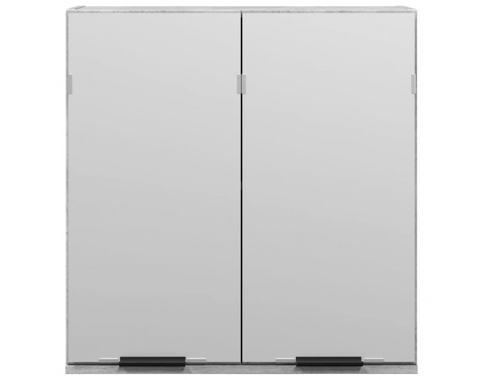 Sonata H Огледален шкаф за баня Бетон сив Инженерна дървесина