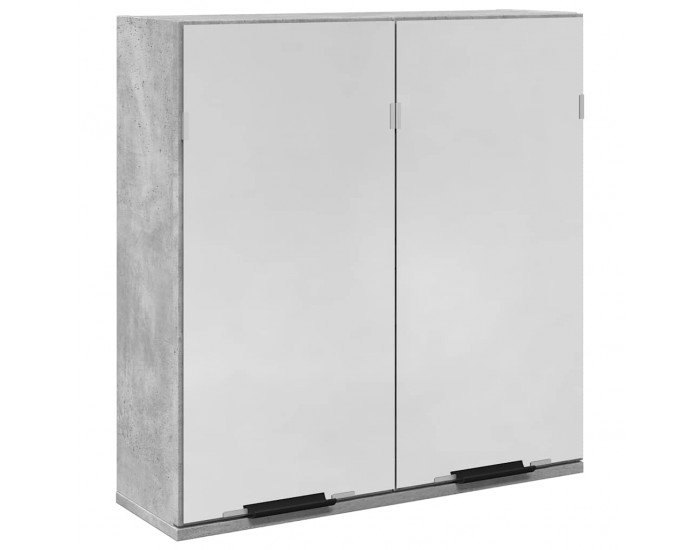 Sonata H Огледален шкаф за баня Бетон сив Инженерна дървесина