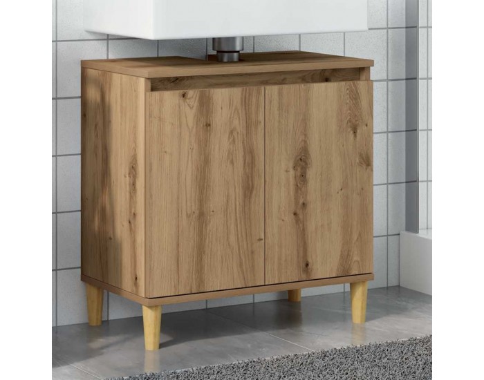 Sonata H Шкаф за мивка Artisan Oak 58x33x60 cm Инженерна дървесина