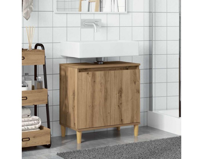 Sonata H Шкаф за мивка Artisan Oak 58x33x60 cm Инженерна дървесина