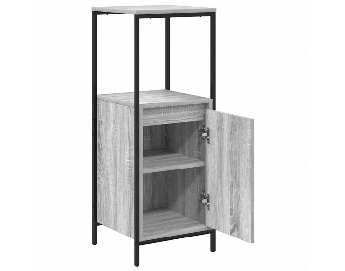 Sonata H Шкаф за баня с рафтове сив сонома 36x35x95 cm